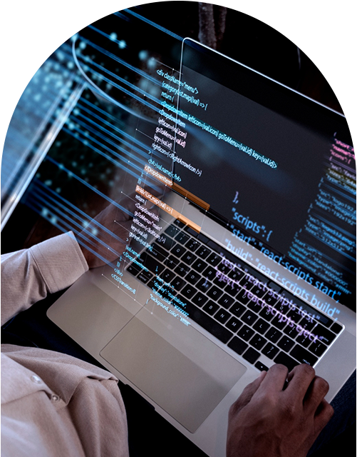 Software development on a laptop